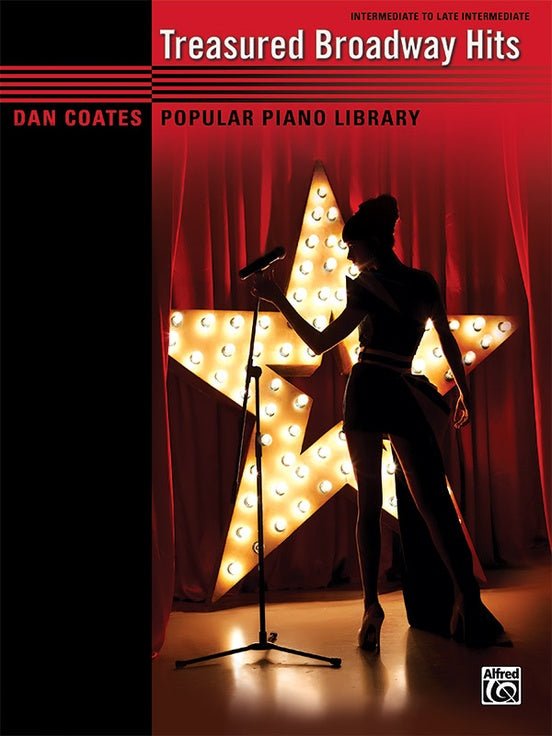 Treasured Broadway Hits Popular Piano Library Dan Coates Alfred Music Publishing Music Books for sale canada