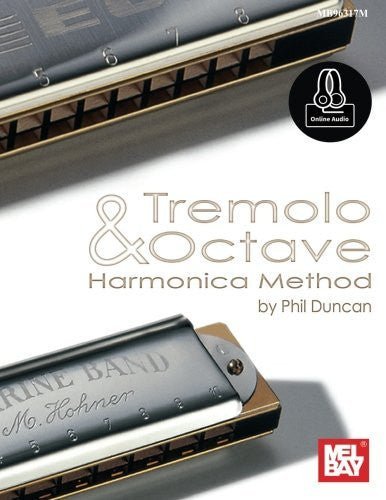 Tremolo & Octave Harmonica Method (Book + Online Audio) Mel Bay Publications, Inc. Music Books for sale canada