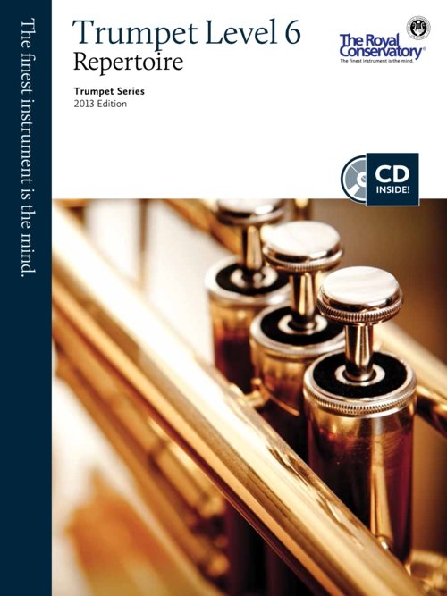 Trumpet Series, 2013 Edition Trumpet Repertoire 6 Default Frederick Harris Music Music Books for sale canada