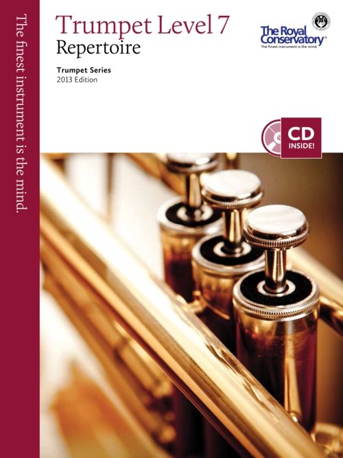 Trumpet Series, 2013 Edition Trumpet Repertoire 7 Default Frederick Harris Music Music Books for sale canada