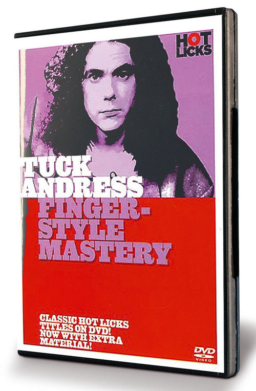 Tuck Andress Finger-Style Mastery Music Sales Corporation DVD for sale canada