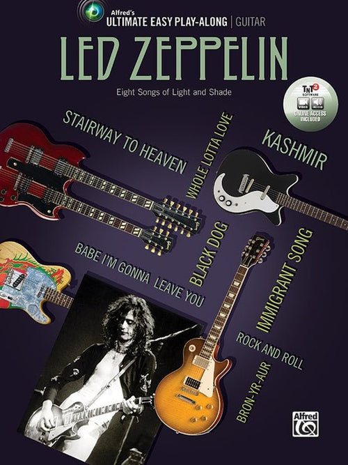 Ultimate Easy Guitar Play-Along: Led Zeppelin Alfred Music Publishing Music Books for sale canada
