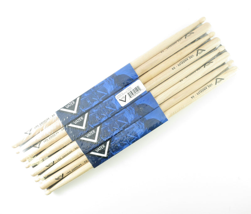 Vater Percussion Los Angeles 5A Drumsticks 4 Pack W/Stick Caddy Vater Accessories for sale canada