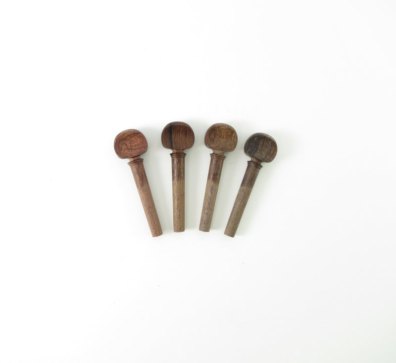 Violin Pegs, Set 4, Rosewood for 4/4 Size Counterpoint Violin Accessories for sale canada