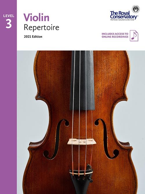 Violin Repertoire 3, 2021 Edition Frederick Harris Music Music Books for sale canada