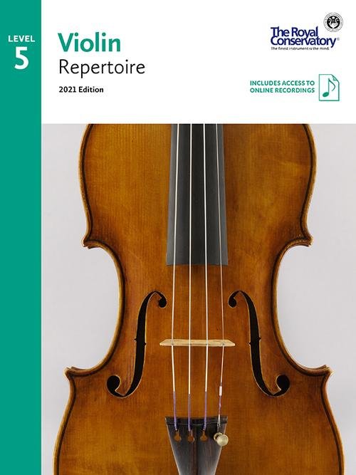 Violin Repertoire 5, 2021 Edition Frederick Harris Music Music Books for sale canada