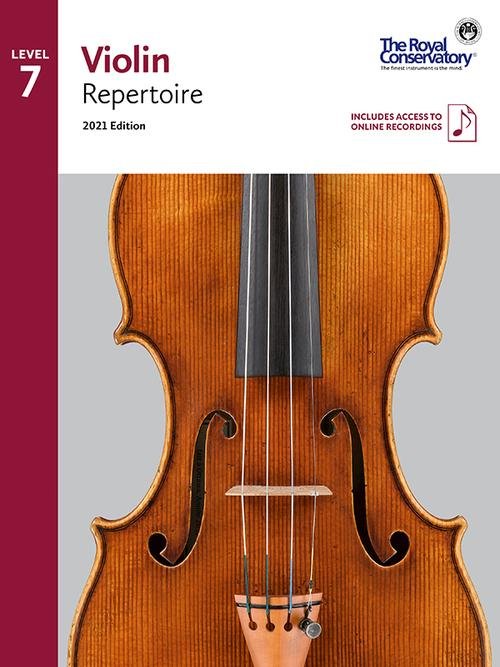 Violin Repertoire 7, 2021 Edition Frederick Harris Music Music Books for sale canada