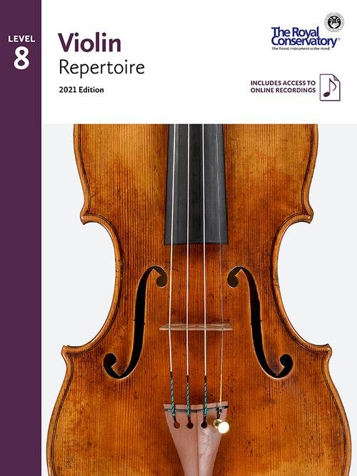 Violin Repertoire 8, 2021 Edition Frederick Harris Music Music Books for sale canada