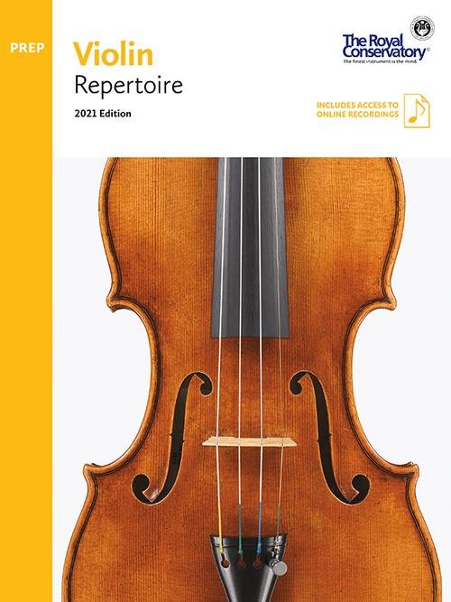 Violin Repertoire Preparatory, 2021 Edition Frederick Harris Music Music Books for sale canada