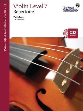Violin Series, 2013 Edition Violin Repertoire 7 Default Frederick Harris Music Music Books for sale canada