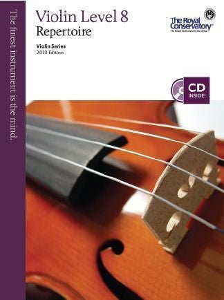 Violin Series, 2013 Edition Violin Repertoire 8 Default Frederick Harris Music Music Books for sale canada