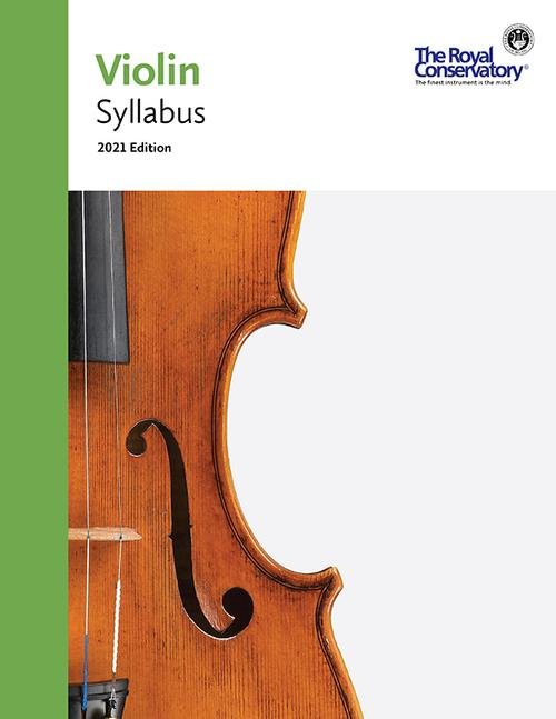 Violin Syllabus, 2021 Edition Frederick Harris Music Music Books for sale canada