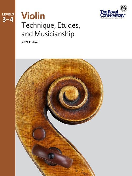 Violin Technique, Etudes, and Musicianship 3-4, 2021 Edition Frederick Harris Music Music Books for sale canada