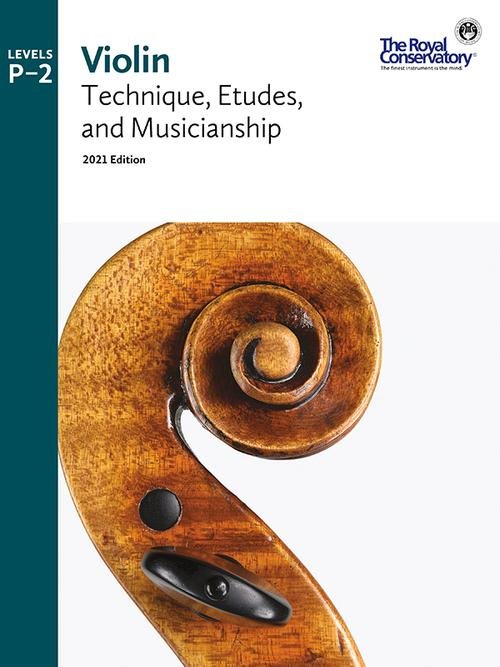 Violin Technique, Etudes, and Musicianship Prep-2, 2021 Edition Frederick Harris Music Music Books for sale canada