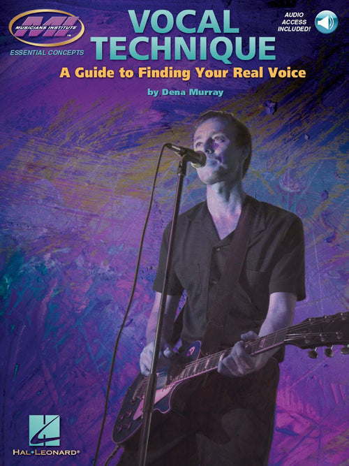 Vocal Technique - A Guide to Finding Your Real Voice Book with Audio Access Included Default Hal Leonard Corporation Music Books for sale canada
