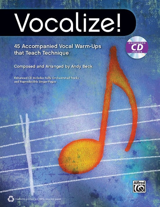 Vocalize!, Book & CD Alfred Music Publishing Music Books for sale canada