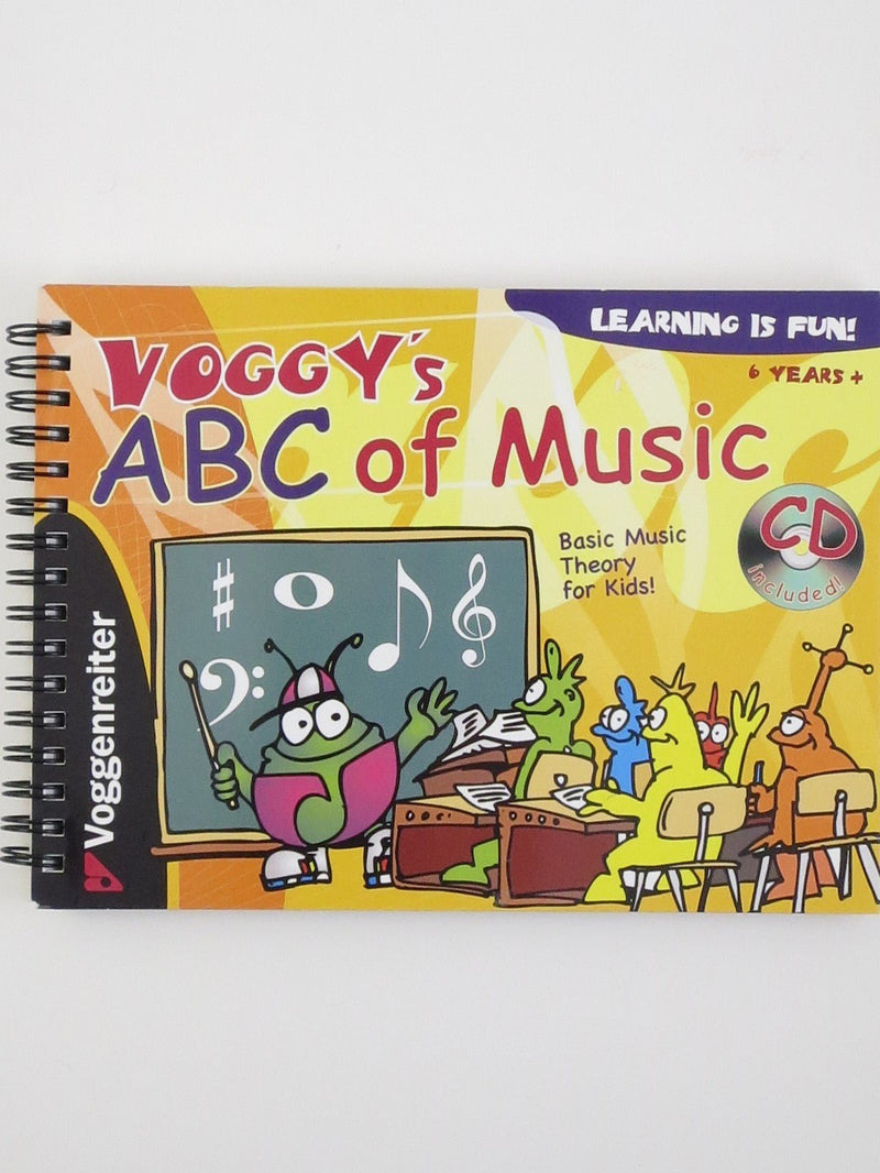 Voggy's ABC of Music with CD Mel Bay Publications, Inc. Music Books for sale canada