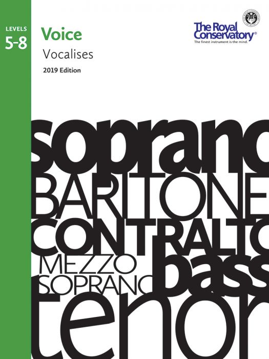 Voice Series, Vocalises 5-8 Frederick Harris Music Music Books for sale canada