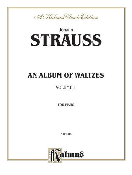 Waltzes, Volume I, By Johann Strauss Default Alfred Music Publishing Music Books for sale canada