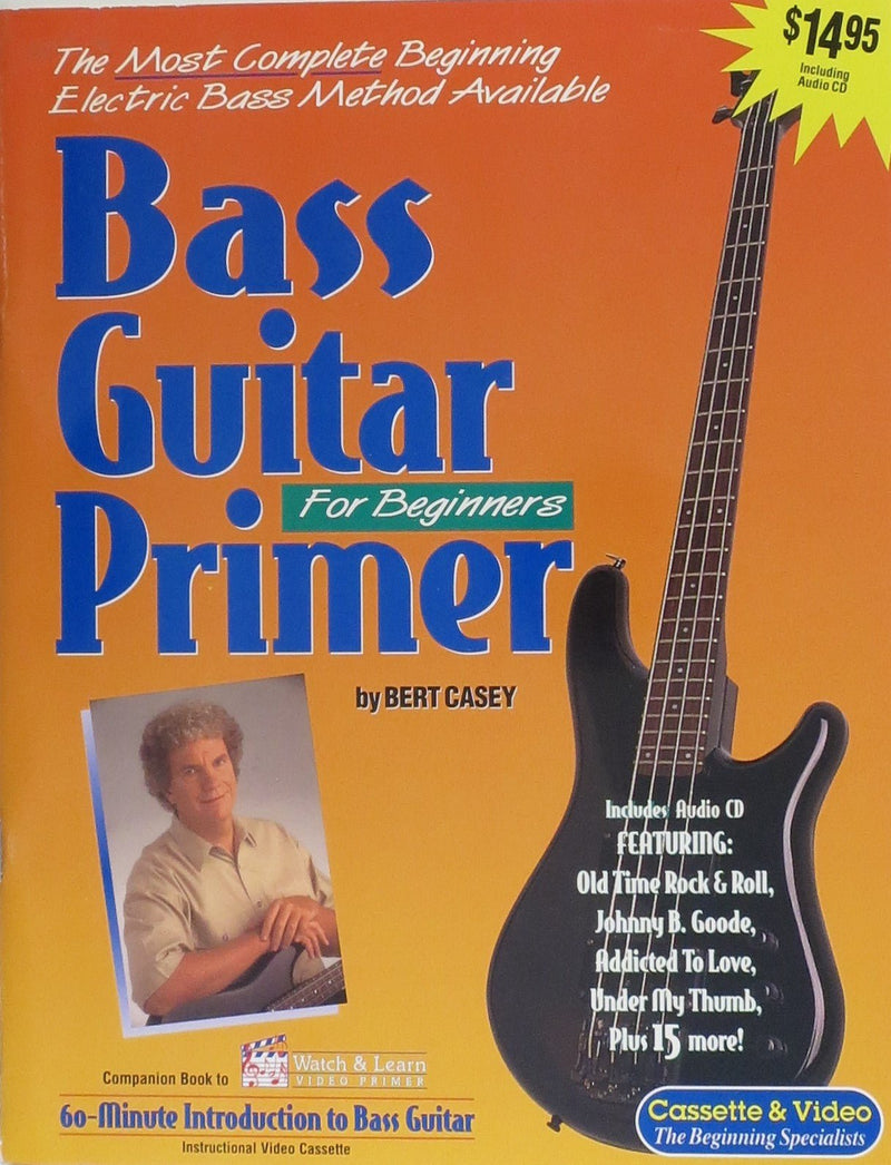 Watch & Learn, Bass Guitar Primer, for Beginners Book & CD) Watch & Learn Music Books for sale canada