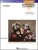 Wedding Classics, The Vocal Library, High Voice Default Hal Leonard Corporation Music Books for sale canada