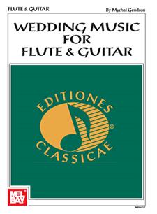 Wedding Music For Flute & Guitar Mel Bay Publications, Inc. Music Books for sale canada