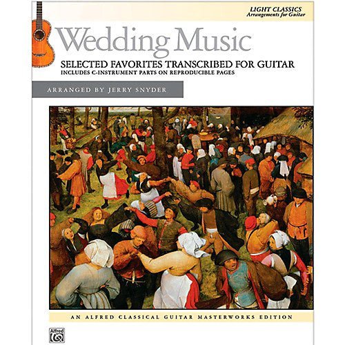 Wedding Music, Selected favorites transcribed for Guitar Alfred Music Publishing Music Books for sale canada