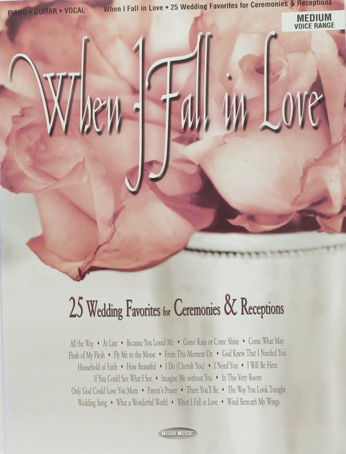 When I Fall in Love, Medium Voice Hal Leonard Corporation Music Books for sale canada