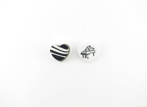 White Heart Eraser Box Music Treasures Novelty for sale canada