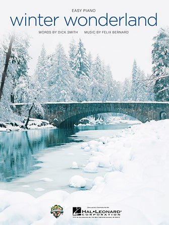 Winter Wonderland for Easy Piano Hal Leonard Corporation Music Books for sale canada