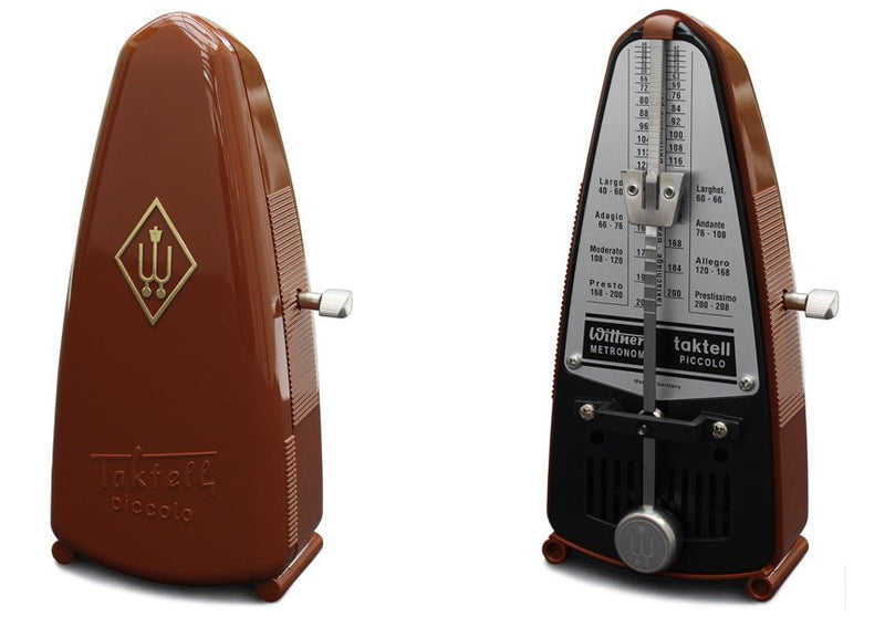 Wittner Taktell Piccolo Metronome Mahogany Brown Wittner Accessories for sale canada