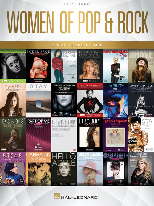 WOMEN OF POP & ROCK – 2ND EDITION - Easy Piano Hal Leonard Corporation Music Books for sale canada
