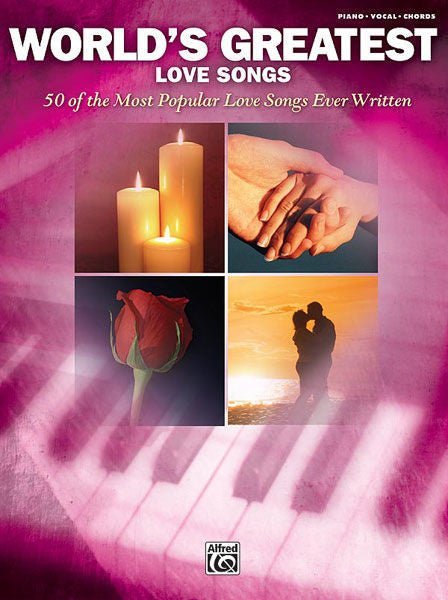 World's Greatest Love Songs Default Alfred Music Publishing Music Books for sale canada