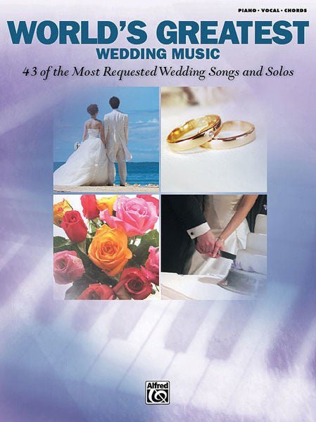 World's Greatest Wedding Music Default Alfred Music Publishing Music Books for sale canada