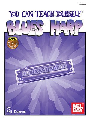 You Can Teach Yourself Blues Harp Book & DVD Mel Bay Publications, Inc. Music Books for sale canada