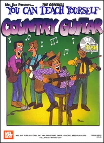 You Can Teach Yourself, Country Guitar (Book & CD) Default Mel Bay Publications, Inc. Music Books for sale canada