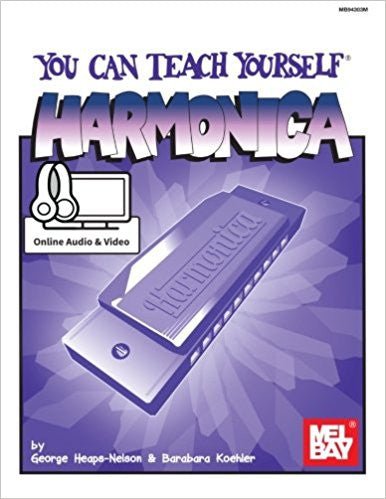 You can Teach Yourself Harmonica, (Book & Online Audio/Video) Mel Bay Publications, Inc. Music Books for sale canada