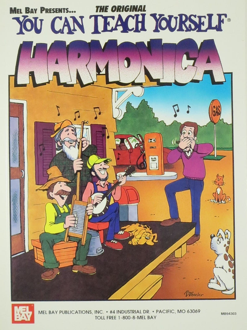 You Can Teach Yourself Harmonica Mel Bay Publications, Inc. Music Books for sale canada