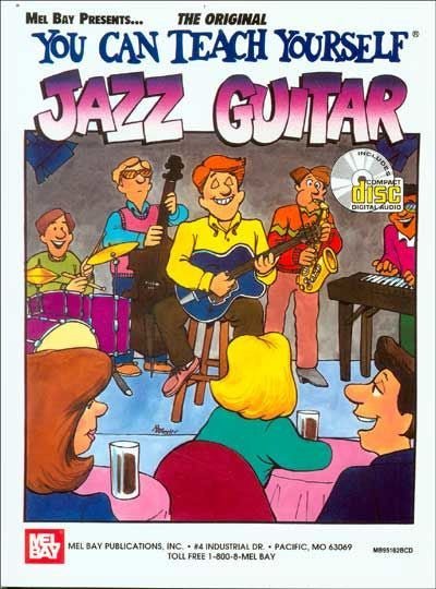 You Can Teach Yourself Jazz Guitar (Book & CD) Default Mel Bay Publications, Inc. Music Books for sale canada