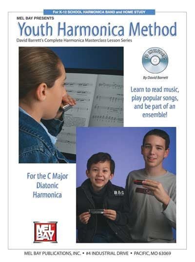 Youth Harmonica Method (Book/CD Set) Default Mel Bay Publications, Inc. Music Books for sale canada