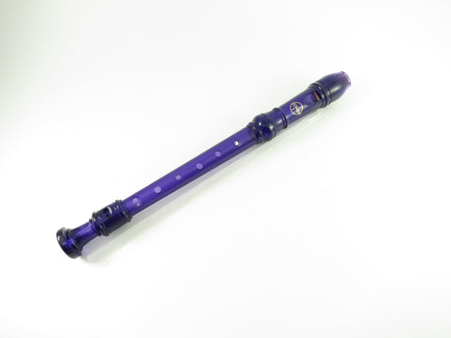 Zonda 3Pc Baroque Soprano Recorder Purple Zonda Instrument for sale canada