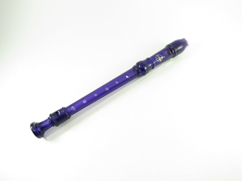 Zonda 3Pc Baroque Soprano Recorder Purple Zonda Instrument for sale canada